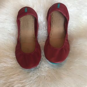 Tieks Red Ballet Flats